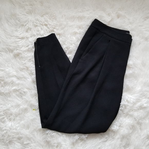 Vince Ankle Zip Black Pants, Size 4 - Picture 1 of 8